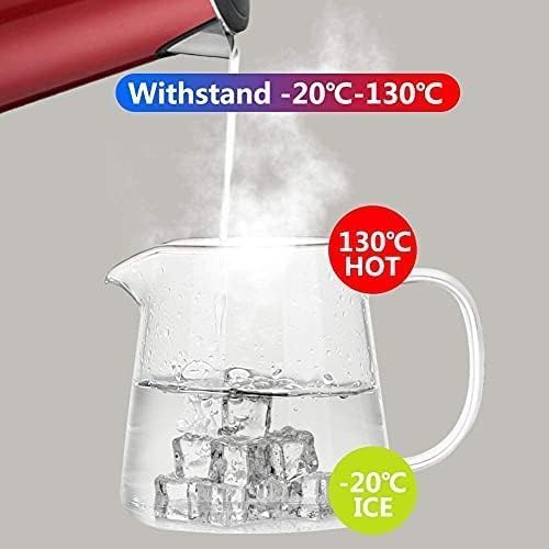 Round Glass Teapot with Infuser, 450ml, Stovetop Safe Borosilicate - Image 4